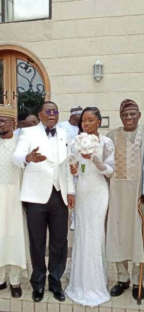Former Kogi Senator, 74, finds love again, weds 18-year-old lady